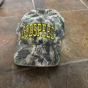 Zach Bryan GODSPEED Hat Quittin Time Tour 2024 Camouflage One Size Fits All